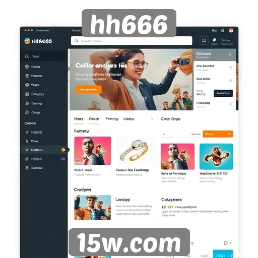 Análise da interface do site hh666 para usuários