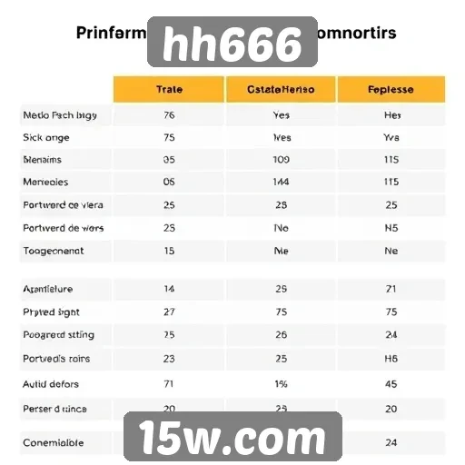 Comparativo entre hh666 e outras plataformas de jogos